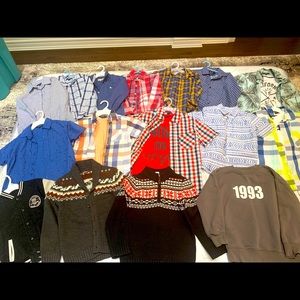 BOYS DRESS SHIRTS AND SWEATERS BRAND NEW CONDITION